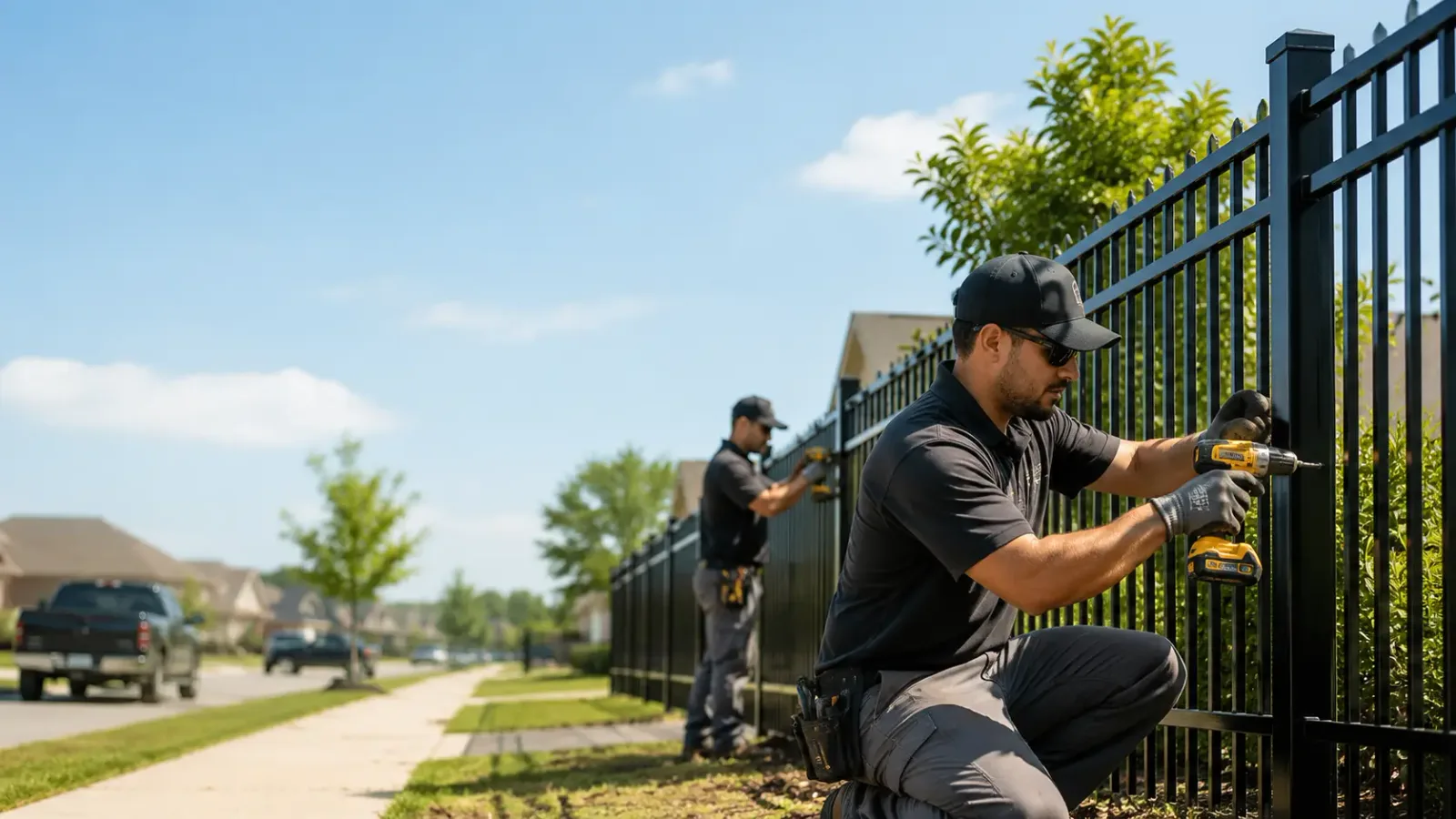 Metal Fence Installation in Midwest City, OK
